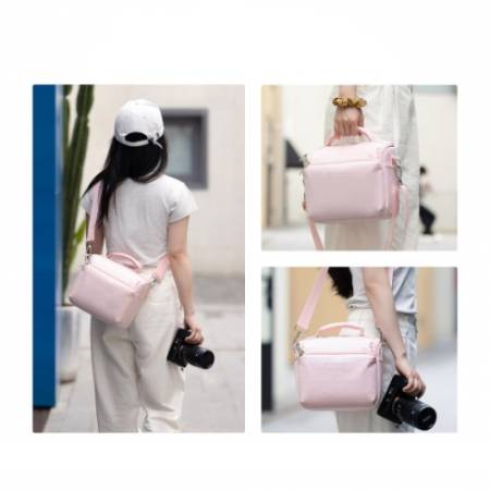 K&F Concept KF4429 Camera Sling Bag 5 l - torba fotograficzna typu sling - przykład użycia